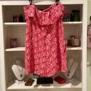 off the shoulder Vineyard vines romper